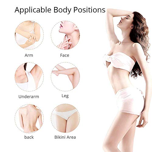 SYOSIN IPL Depiladora de Luz Pulsada Depilación Permanente para Cuerpo y Cara con más de 400,000 Pulsos Dispositivo de Depilación para Casa