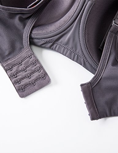 SYROKAN Mujer Sujetador Deportivo Ujetador Sujeción Alta Talla Grande Multicolor #2 105D