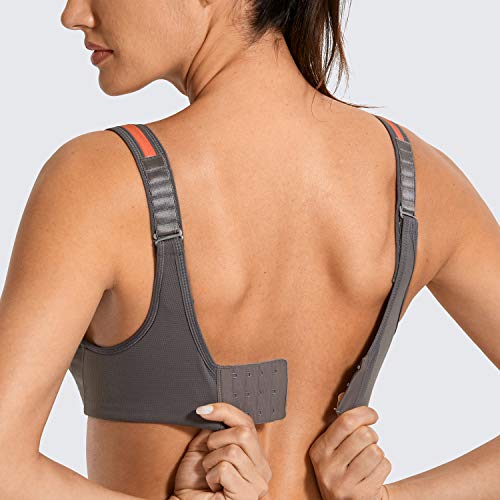 SYROKAN Mujer Sujetador Deportivo Ujetador Sujeción Alta Talla Grande Multicolor #2 105D