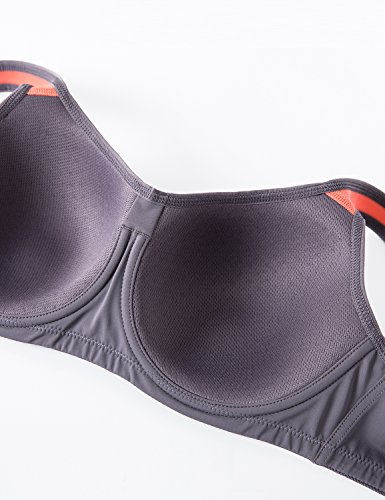 SYROKAN Mujer Sujetador Deportivo Ujetador Sujeción Alta Talla Grande Multicolor #2 105D