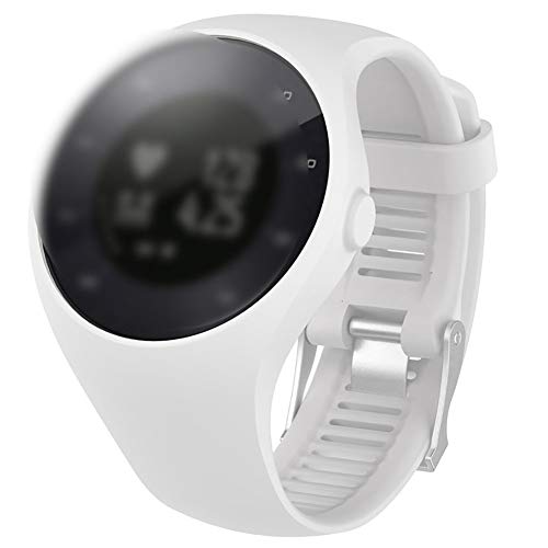 szdc88 Correa De MuñEca De Repuesto,Correa De Pulsera De Reloj Inteligente De Silicona Suave para Polar M200,con Funda De Hebilla