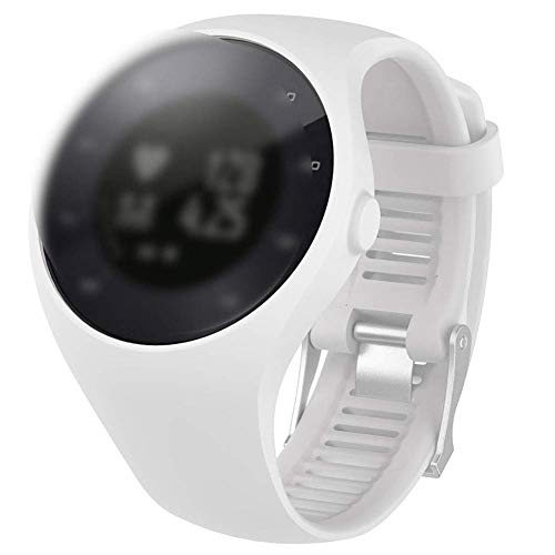 szdc88 Correa De MuñEca De Repuesto,Correa De Pulsera De Reloj Inteligente De Silicona Suave para Polar M200,con Funda De Hebilla