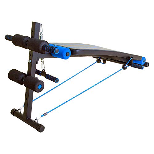 T-LoVendo TLV-105 Banco de Abdominales, Adultos Unisex, 120 x 32 x 15 cm