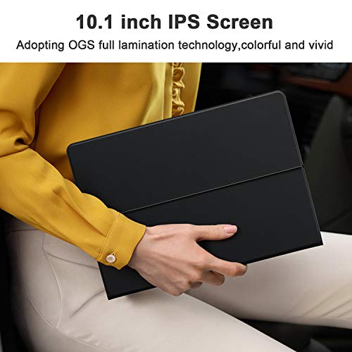 Tablet 10 Pulgadas 4 GB RAM 64GB/128GB ROM Android 9.0 Ultrar-Rápido Tablets 4G Dual SIM/WiFi 8000mAh Batería Quad Core (GPS, Bluetooth, OTG, Netfilix,Type-C) - Certificación Google GMS