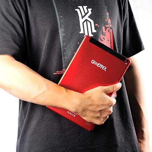 Tablet 10 Pulgadas 4G Android 8.1 Tablet PC , 3GB RAM Quad Core 32GB de ROM, Escalable 64GB Doble Tarjeta SIM Doble HD cámara 8000mAh Batería de Litio Wi-Fi Bluetooth etc - Rojo