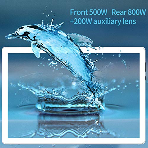 Tablet 10 Pulgadas 4G/WiFi Android 9.0 Pie Ultrar-Rápido Tablets 4GB RAM + 64GB ROM/256GB Escalable | Laptop Convertible de Oficina | Dual SIM - 8000mA Bluetooth GPS Type-C (5+8.0MP Cámara) (Rosado)