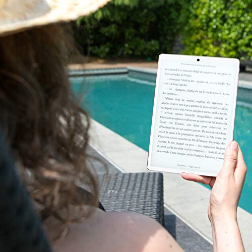 Tablet 10.1 Pulgadas 4G Android 9.0 Quad Core DUODUOGO P8 Tablet 4GB RAM 64GB ROM/128GB Escalables 8000mAh Doble SIM Doble Cámara Tablet PC Google GMS Netfilx WiFi GPS OTG (Estándar, Rosado)