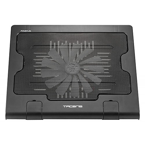 Tacens 4ABACUS, base refrigeración para portátil, ventilador 18 cm, 17 pulgadas