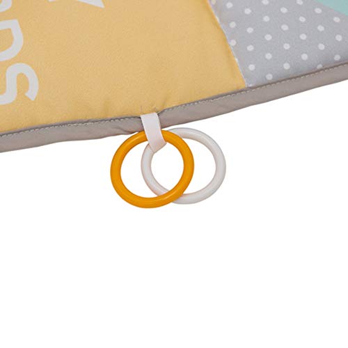 Taf Toys 12175, Alfombra de Juego "I love big mat", Multicolor, 100 x 150 cm