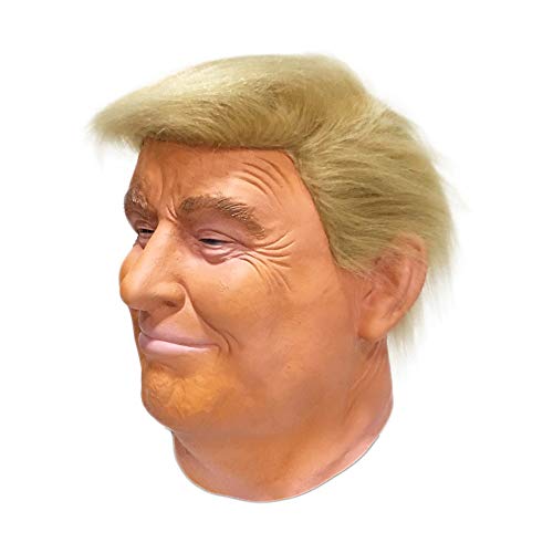 tairong Donald Trump Máscara de látex Estadounidense Presidente de los Estados Unidos Político Celebridad Personas famosas Máscaras de cabeza realistas humanas Disfraz Disfraz para fiesta de Halloween