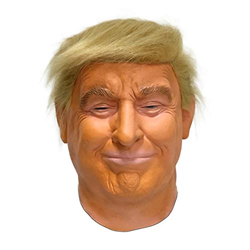 tairong Donald Trump Máscara de látex Estadounidense Presidente de los Estados Unidos Político Celebridad Personas famosas Máscaras de cabeza realistas humanas Disfraz Disfraz para fiesta de Halloween