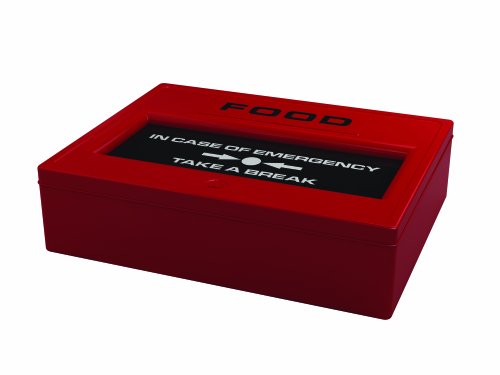 Take A Break Fiambrera, Metal, Rosso, Centimeters