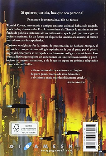 Takeshi Kovacs: Carbono modificado: 1 (Ficción)