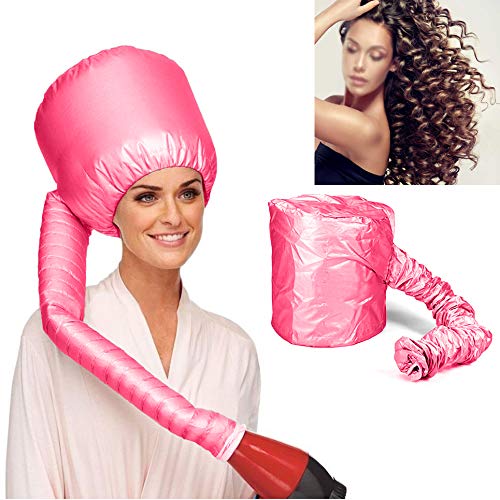 takestop® Gorro térmico profesional con casquillo universal para secador de pelo