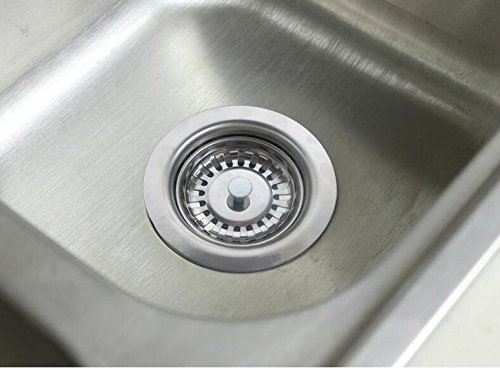 TaleeMall Colador Fregadero Cocina Cesta Para Filtero de Desague Filtro ,de Doble Capa de Acero Inoxidable