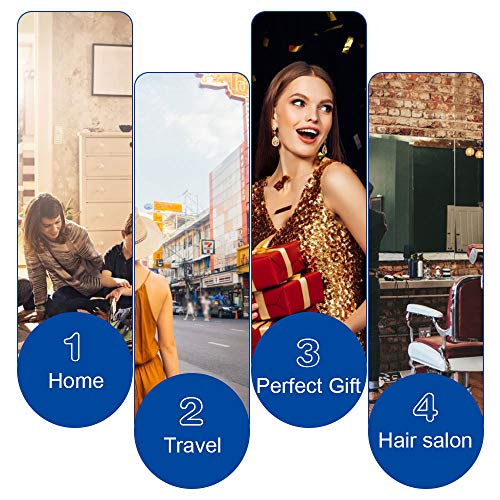 TANCUDER 36 PCS Rulo de Pelo con Agarre Automático y 24 PCS Pinzas de Pato Niquelado Rulos para El Cabello 20 / 30 / 44mm Rodillos de Pelo Autoadhesivos Rizadores para Mujer Niña Hogar y Peluquería