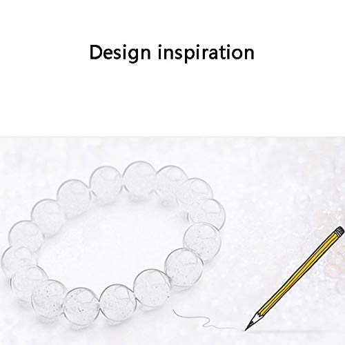 Tanglin Brazalete de Jade - Naturales Brazalete de Jade - Masculino y Femenino par de Pulseras - Esmeralda círculo Verde - Regalo del día de San Valentín cumpleaños (Size : C-10mm)