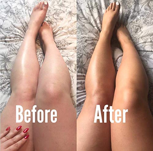 TanOrganic: Guante Exfoliante y Autobronceador sin Rayas, ni Sol Dúo 2 en 1, puede ser usado en la ducha, y así preparas tu piel para el perfecto bronceado artificial.