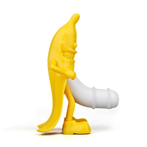 Tapones de botella de vino de plátano botella de novedad tapa tapa herramientas feliz hombre botella de vino tapón perky interesantes regalos