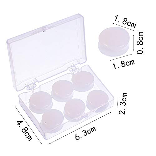 Tapones Oidos Dormir,Tapones Oidos Ruido (6 Pares), Auriculares Para Dormir Con Alta Protección Contra el Ruido De Decibelios, Los Mejores Auriculares para Dormir, Ronquidos, Aprendizaje y natación
