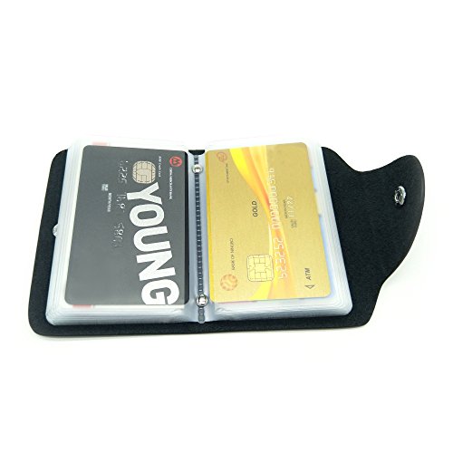 Tarjeteros para Credito Unisex (Negro)