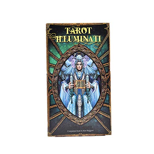 Tarot Illuminati Kit Tarjetas 78 | Combinando Belleza Artística, Profundidad Simbólica Y Vigor Intuitivo, Los Tarot Illuminati Calientan El Alma Y Liberan La Mente, Una Búsqueda Profunda
