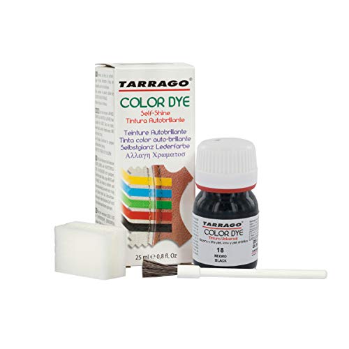 Tarrago | Self Shine Color Dye 25 ml | Tintura Autobrillante para Zapatos y Accesorios | Cubre Rozaduras y Desgastes del Calzado