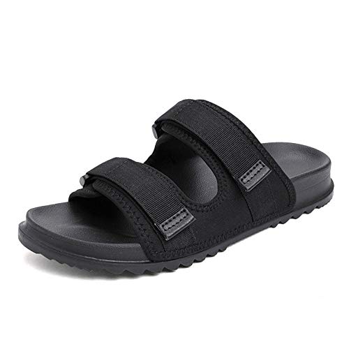 TAYIBO Calzado para Personas diabéticas,Zapatillas para diabéticos, Pulgar en valgo, pies Grandes de Hueso del pie, ensanchamiento ajustable-39_ Negro