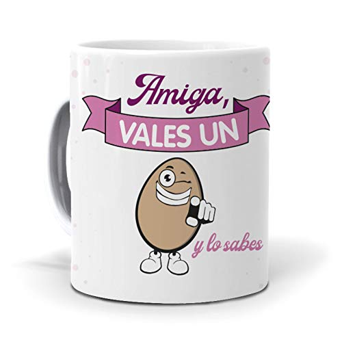 Taza Amiga, vales un Huevo