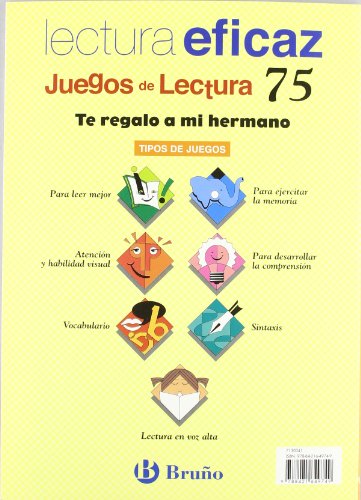 Te regalo a mi hermano Juego Lectura (Castellano - Material Complementario - Juegos De Lectura) - 9788421649749 (Juegos Lectura Eficaz)