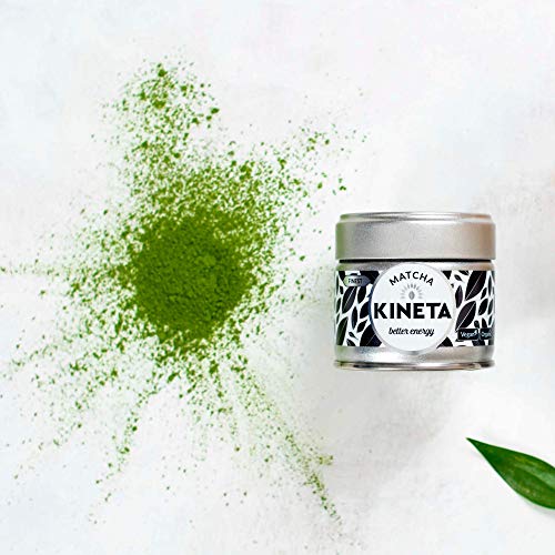 Té verde Matcha orgánico | Té Matcha japonés | Polvo verde vibrante | Grado Ceremonial Premium | Orgánico | Natural & Vegano | Elegido por Tea Masters