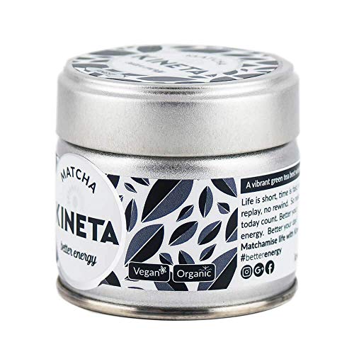 Té verde Matcha orgánico | Té Matcha japonés | Polvo verde vibrante | Grado Ceremonial Premium | Orgánico | Natural & Vegano | Elegido por Tea Masters