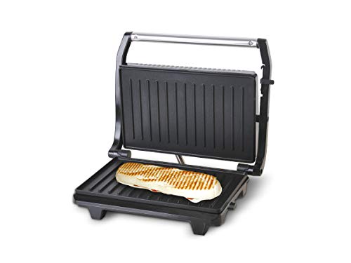 Team Kalorik TKG SWM 1050 R - Sandwichera eléctrica (700 W), color rojo metálico