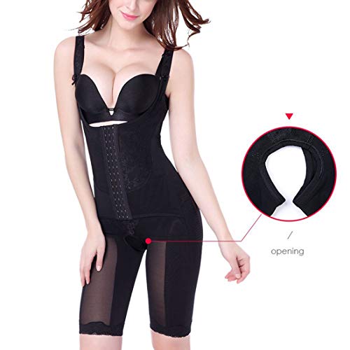 TeamWorld Body Reductor Mujer, Modeladora Faja Reductora Adelgazantes Bodysuit de Cintura Shapewear con Pierna Largo,2019 Faja Reductora Adelgazante Abdomen Mujer Body Moldeador para Deport Fiteness