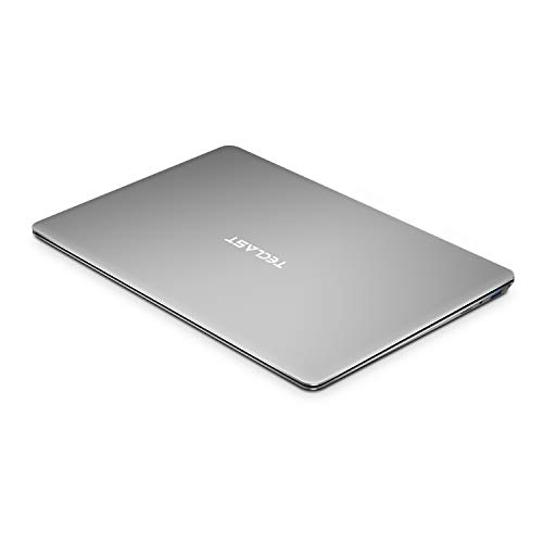 TECLAST F7Plus Ordenador Portátil 14.1" FullHD (8GB RAM 256GB SSD, Intel Gemini Lake N4100, Intel UHD Graphics 600, Windows 10, Teclado Iluminado) Espacio Gris, Teclado QWERTY