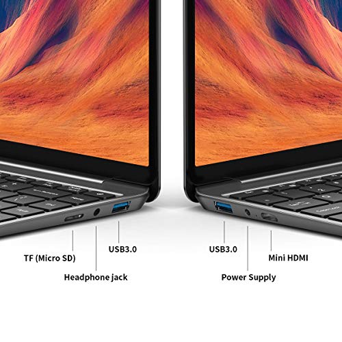 TECLAST F7S Ordenador Portátil 14.1 Pulgadas FullHD IPS 8GB RAM 128GB ROM Windows 10 Intel Celeron N3350, 38000mWh, USB3.0, WiFi, Extensión del SSD