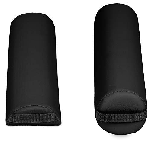 TecTake Camilla de Masaje Mesa de Masaje 3 Zonas Reiki Terapia Oval + Set (Negro | No. 400192)