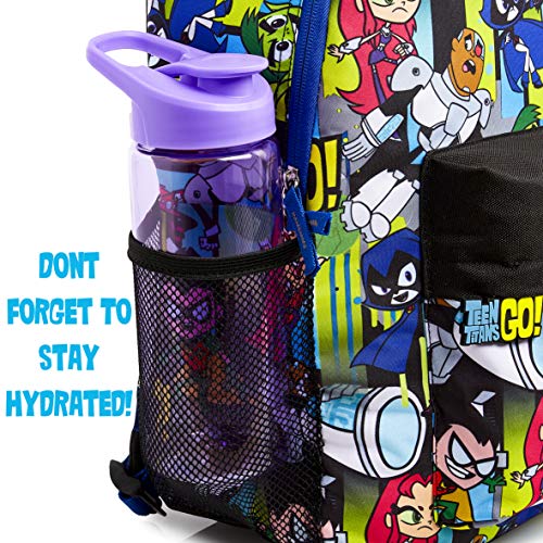 Teen Titans Go! Mochila Niño, Material Escolar para Niños, Mochilas Escolares Juveniles de Los Jovenes Titanes, Mochila Infantil para Deporte Viaje Colegio, Regalos para Niños Adolescentes