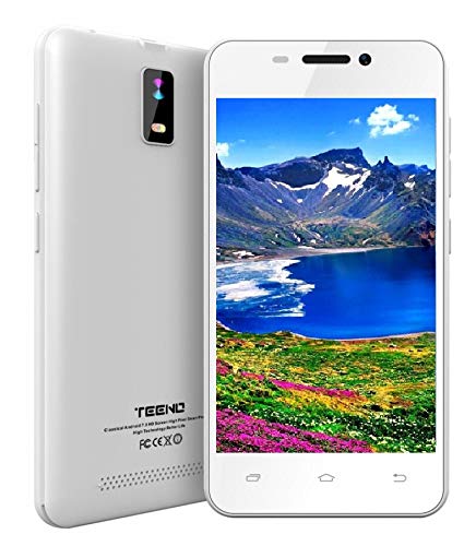 TEENO Telefono Movil Libre 4.0 Pulgadas 1GB RAM 8GB ROM 4G HD IPS Dual SIM Dual Cámara