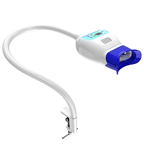 Teeth Whitening Kit, 2 tipos Dental Cold Light LED Zahnweiß-Maschine escritorio Zahnbleichlampe