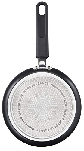 Tefal Expertise Sartén con Antiadherente Titanium, Máxima Antiadherencia y Adecuada Difusión de la Calor, Apta para Todo Tipo de Fuegos Incluso Inducción, Negro