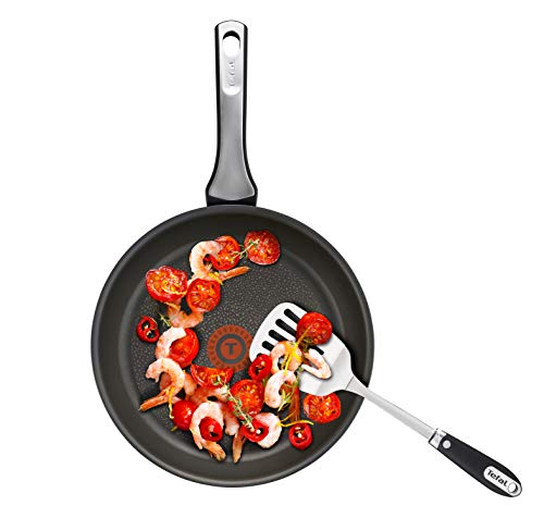Tefal Expertise - Sartén de aluminio de 24 cm, antiadherente con extra de titanio, aptas para todo tipo de cocinas incluido inducción