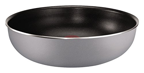 Tefal Ingenio Essential Scottish L2149602 Juego De Sartenes Y Cacerolas Con Mango Extraíble, 16/18/20/22/26 Cm, Revestimiento Antiadherente, Gris