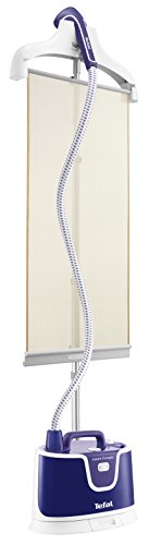 Tefal Instant Compact IS3365E1 - Cepillo de vapor con soporte vertical de 1500 W con 30 g/min de salida de vapor, depósito de 1 l, alisa desinfecta y elimina olores, 2 niveles de salida de vapor