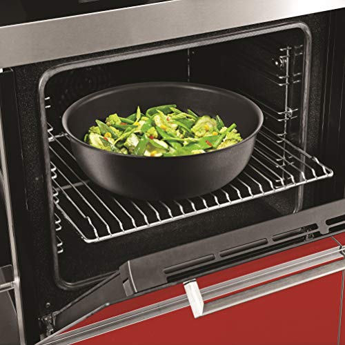 Tefal L6507702 Ingenio Expertise - Wok de aluminio, todas las luces, incluida la inducción, negro, 26 cm