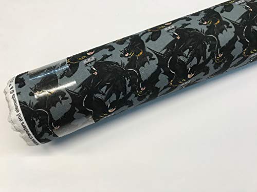 tela de BATMAN 100% popelín algodón 1 mts x 140 cms