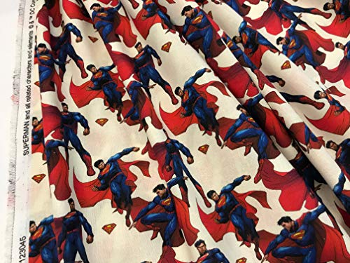 tela de SUPERMAN 100% popelín algodón