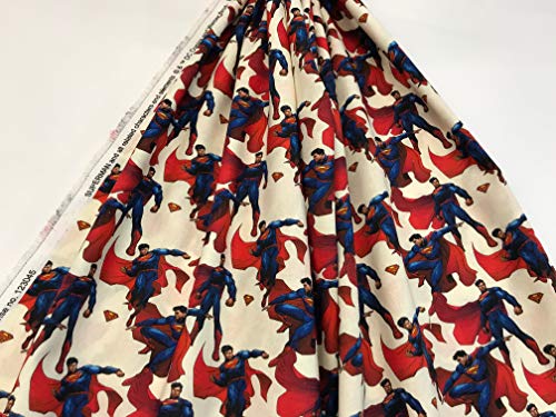 tela de SUPERMAN 100% popelín algodón