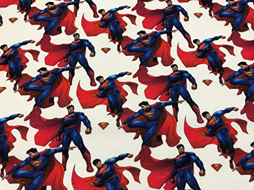 tela de SUPERMAN 100% popelín algodón