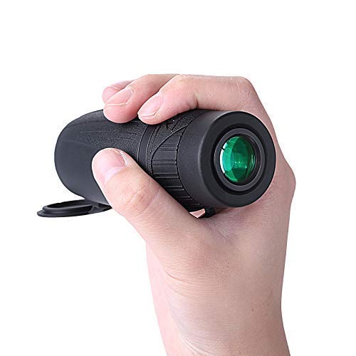 Telescopio Monocular 8X25,Eyeskey Mini HD Telescopio Compacto Impermeable y Antivaho Monoculares de Largo Alcance para Observación de Aves,Caza,Camping, Senderismo y ect
